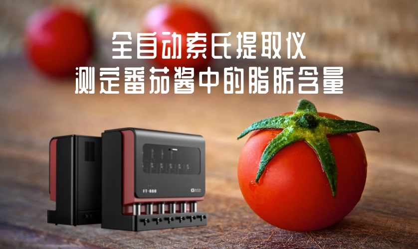 番茄醬比新鮮番茄更好?全自動索氏提取儀對其脂肪含量測定 番茄醬比新鮮番茄更好?全自動索氏提取儀對其脂肪含量測定