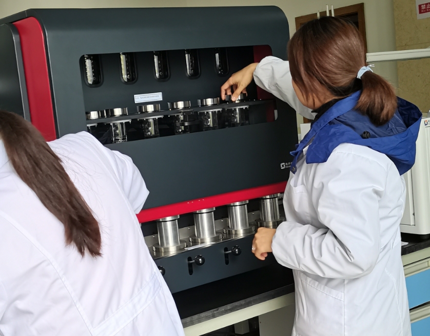 格丹納索氏提取儀操作培訓現場